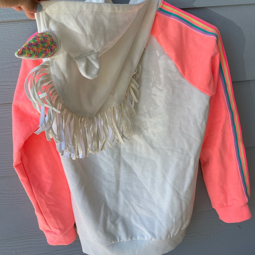 Cat & Jack L girls zip up hoodie